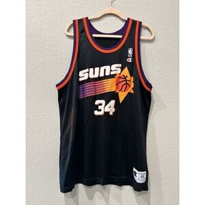 Vintage Phoenix Suns Jersey NBA Basketball Charles Barkley Champion 90s Men’s 48